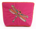 Pink Dragonfly Purse