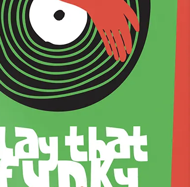 Play That Funky Music  - A3 Music Poster Print