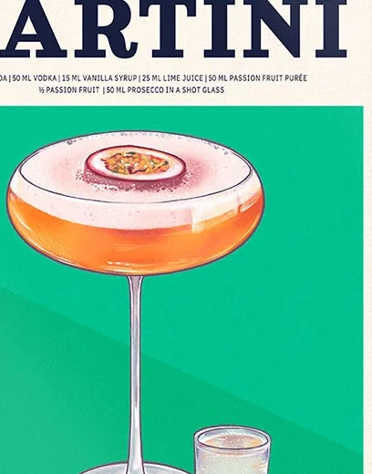 Pornstar Martini Poster Print
