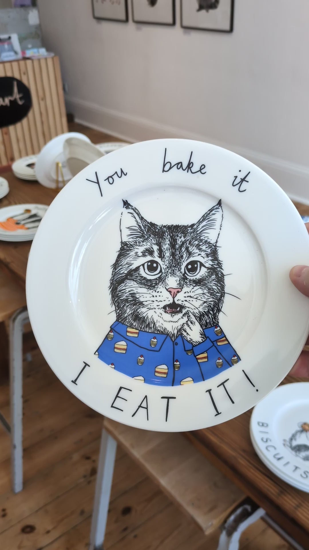 Load video: You Bake It. I Eat It Side Plate
