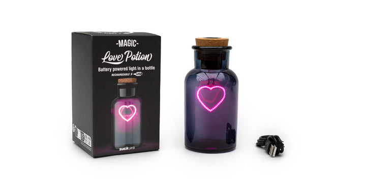 Cordless Rechargeable Light Bottle - Love Potion