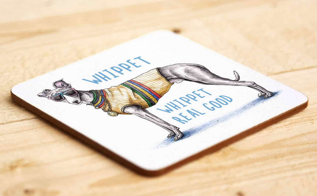 Whippet Real Good Coaster