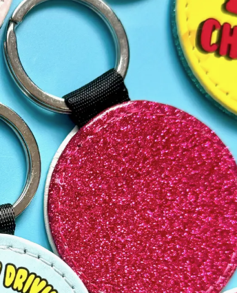 I Passed My Driving Test Mr Blobby Beetle Car Keyring