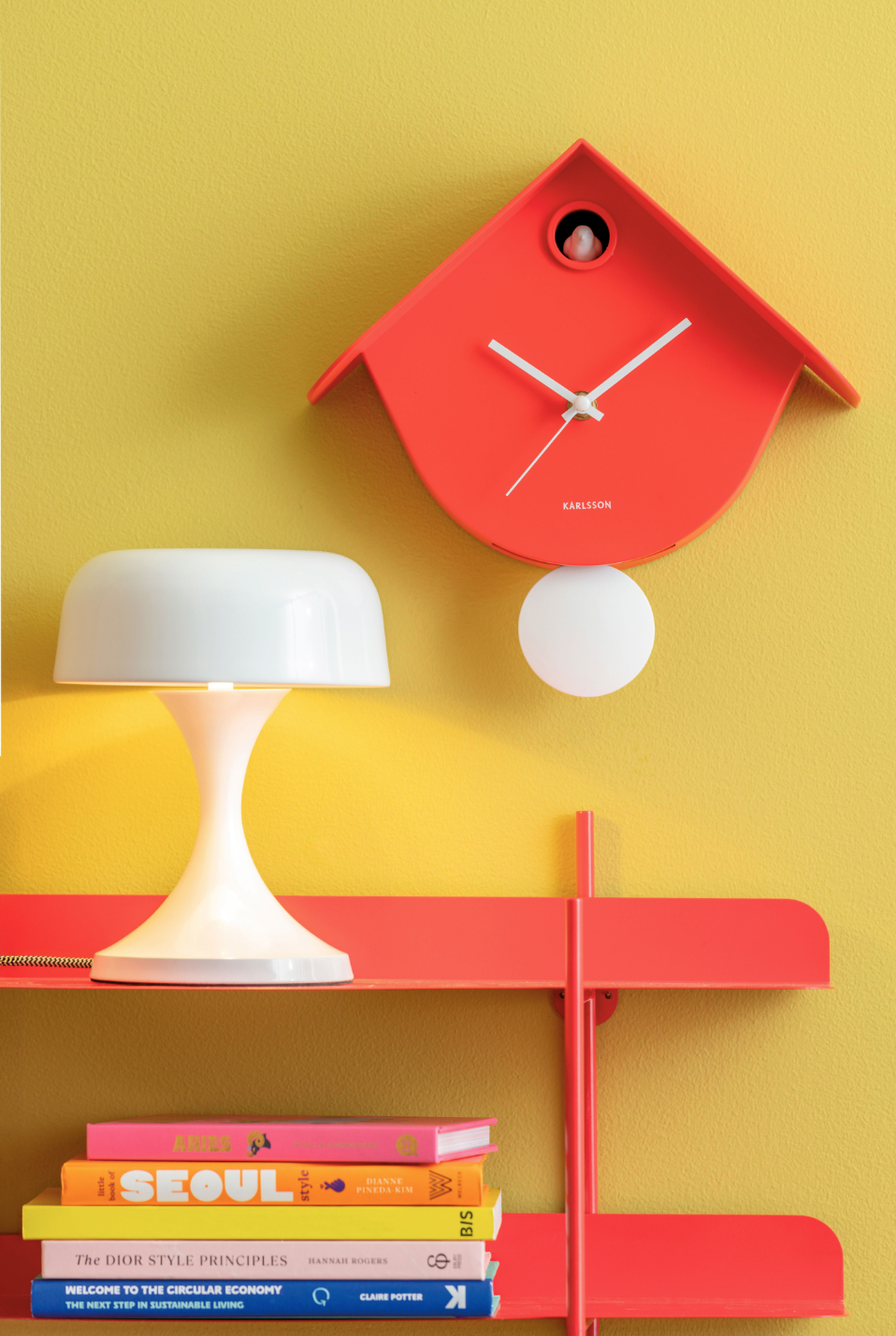 Wall Clock Retro Cuckoo