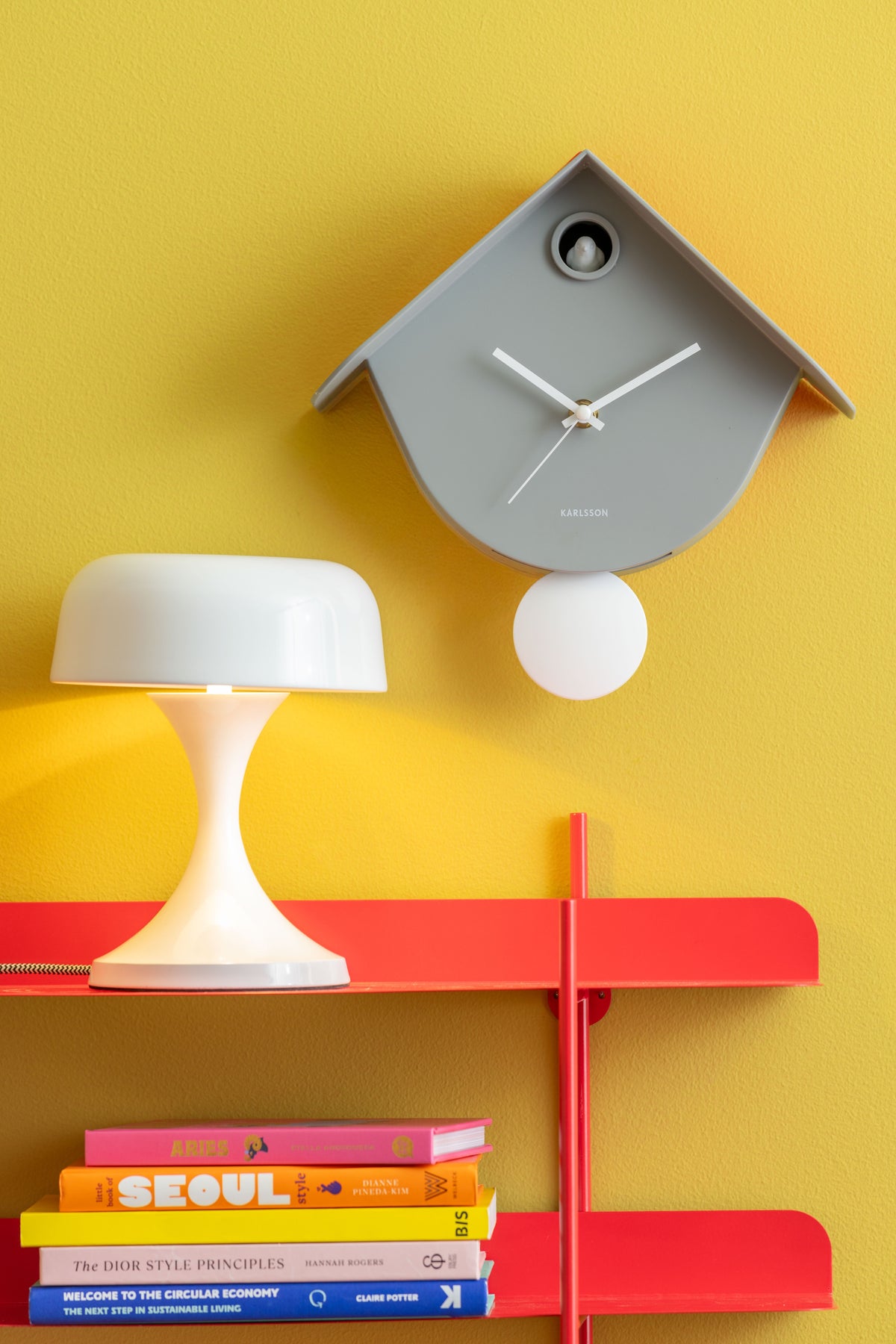 Wall Clock Retro Cuckoo