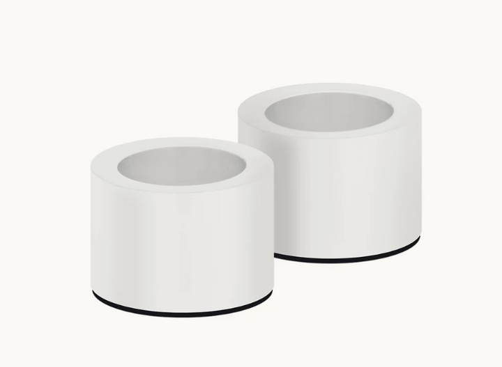 Taper Candle Holder Pack Of 2 - Chrome