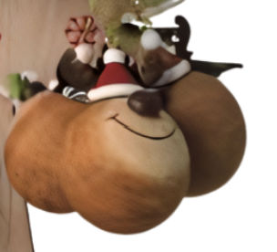 Wooden Christmas Character Bauble