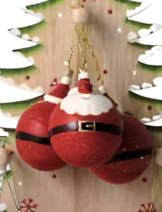 Wooden Christmas Character Bauble