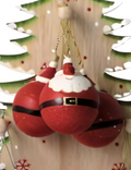 Wooden Christmas Character Bauble