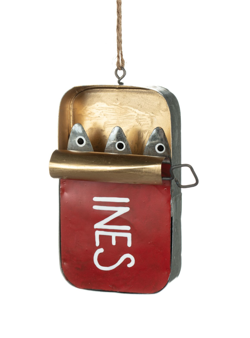 Sardines In A Tin Hanging Decoration