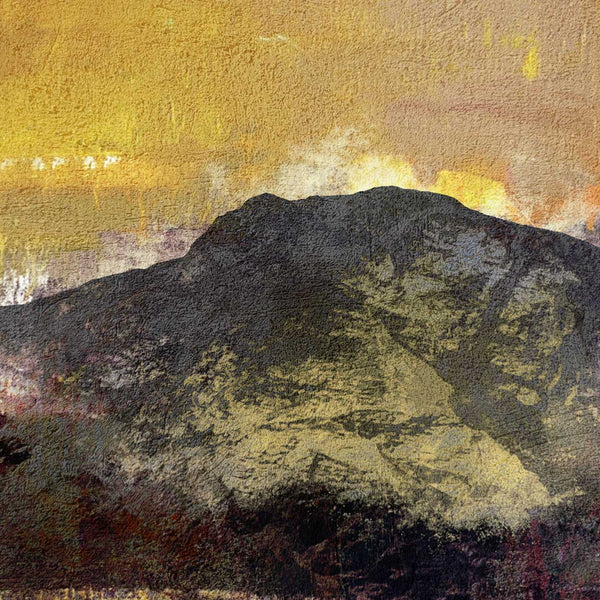 Scafell Pike 3 Peaks  - A3 Poster Print