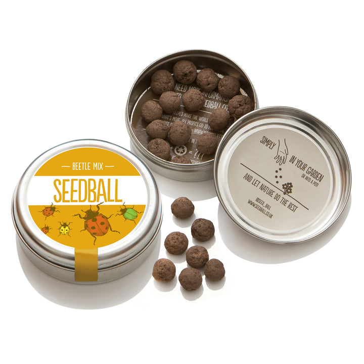 Seedball Wildflower Tins - Beetle Mix