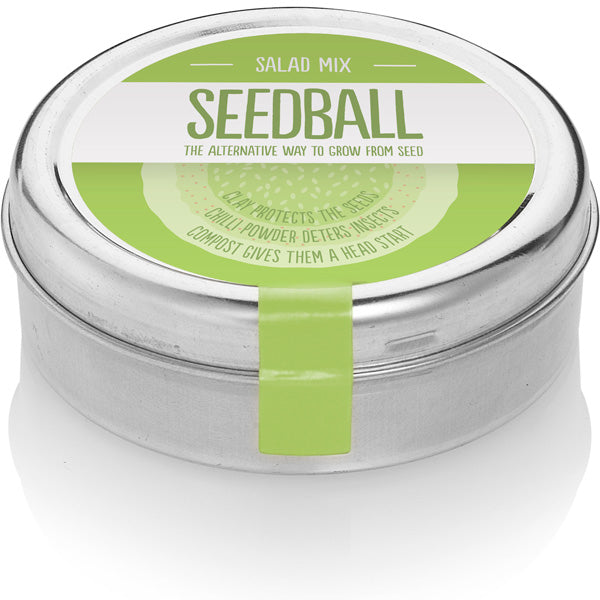 Seedball Wildflower Tins - Snow Mix