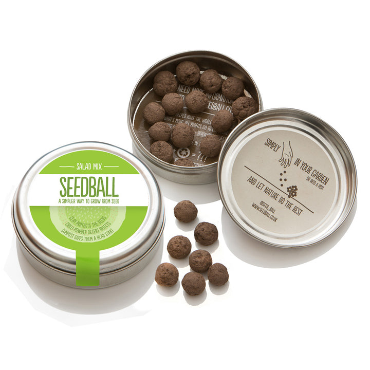Seedball Wildflower Tins - Salad Mix