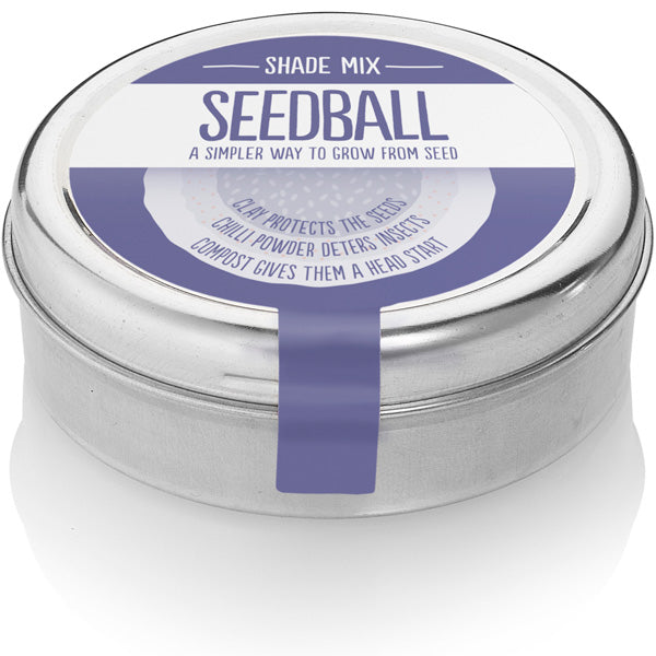 Seedball Wildflower Tins - Shade Mix