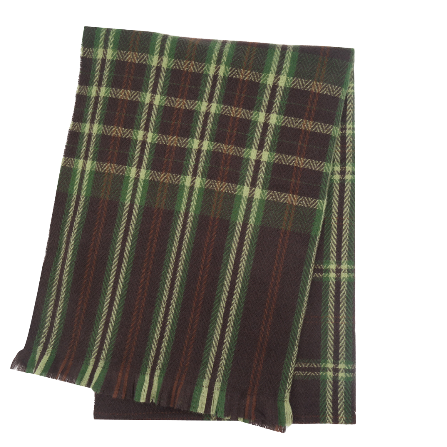 Tartan Unisex Scarf - Green