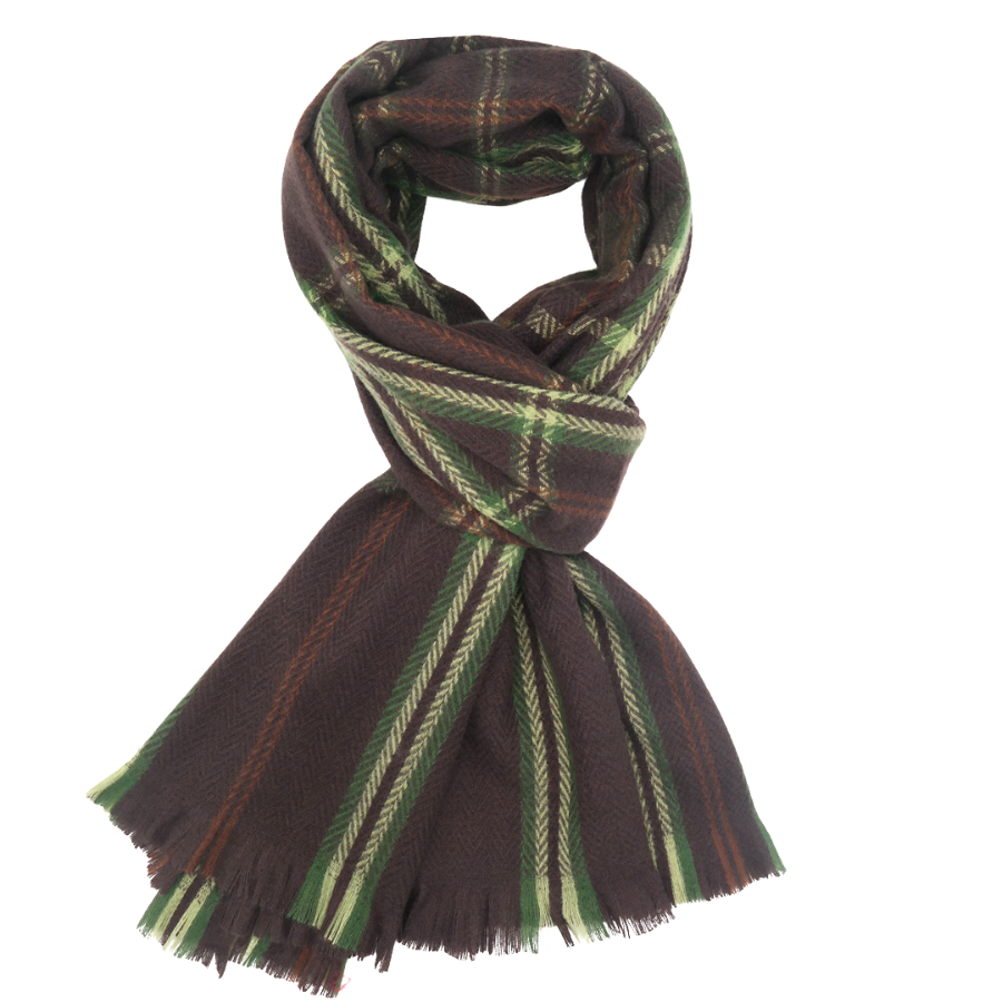 Tartan Unisex Scarf - Green