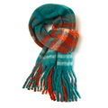 Winter Scarf Jess Tartan - Teal