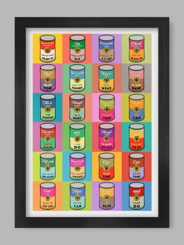 Sitting in a Tin Can - Music Poster Print