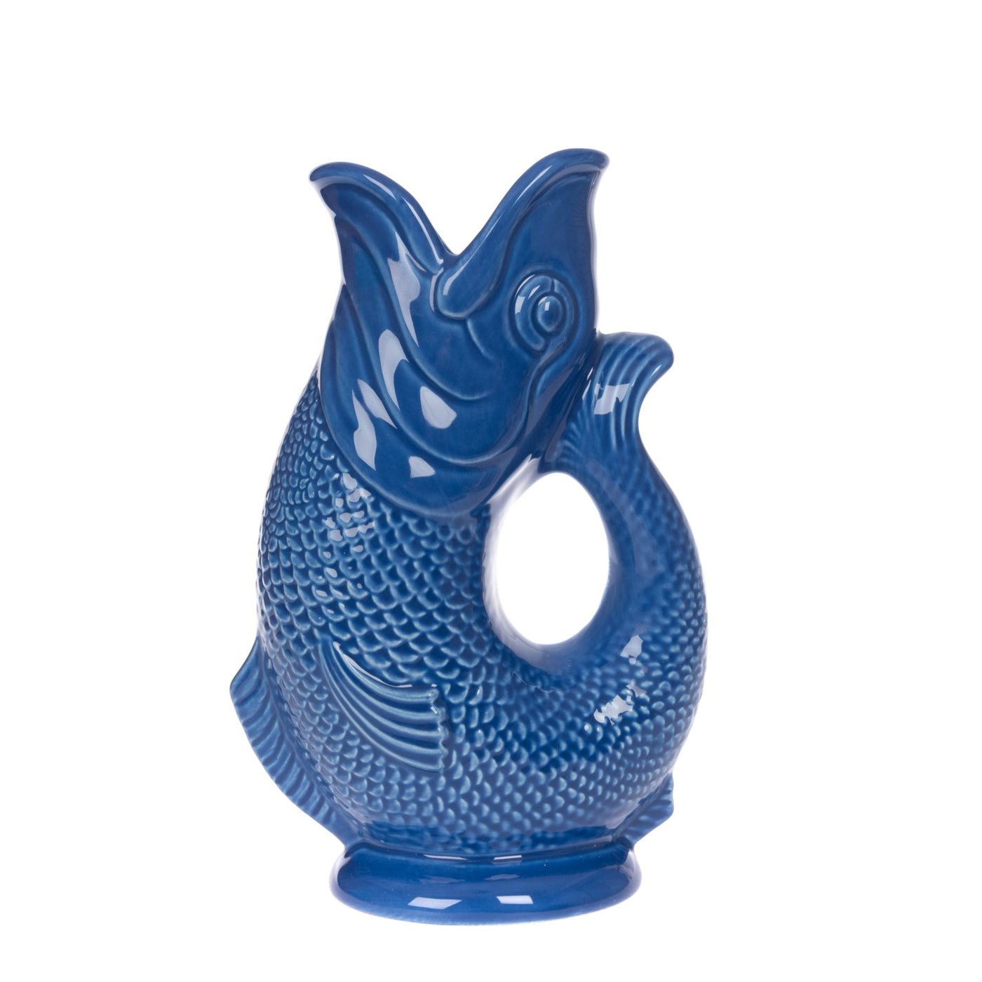 Azure Blue Glug Jug - Small