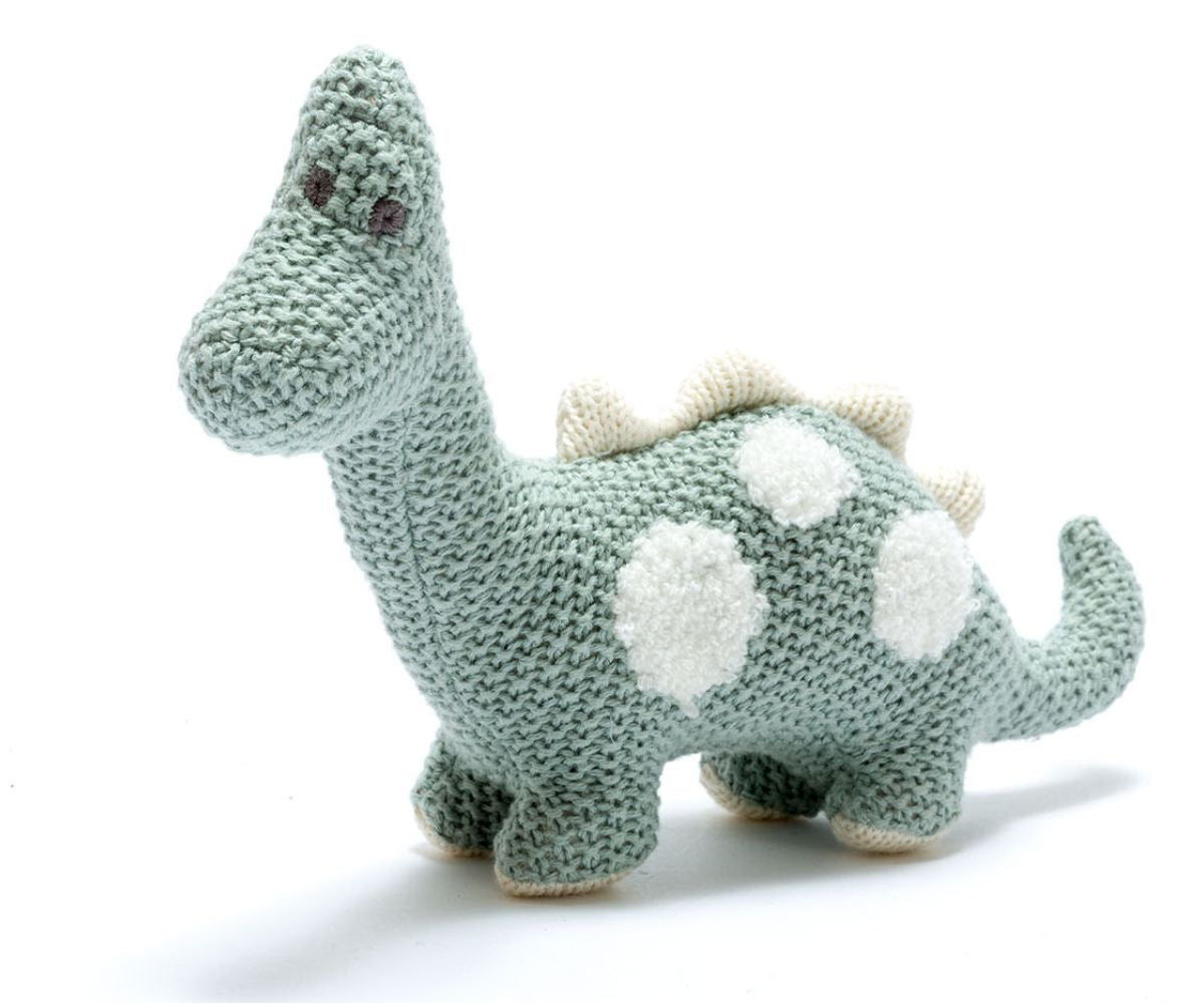 Organic Cotton Diplodocus Toy