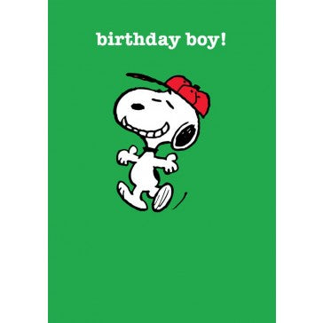 Birthday Boy - Snoopy
