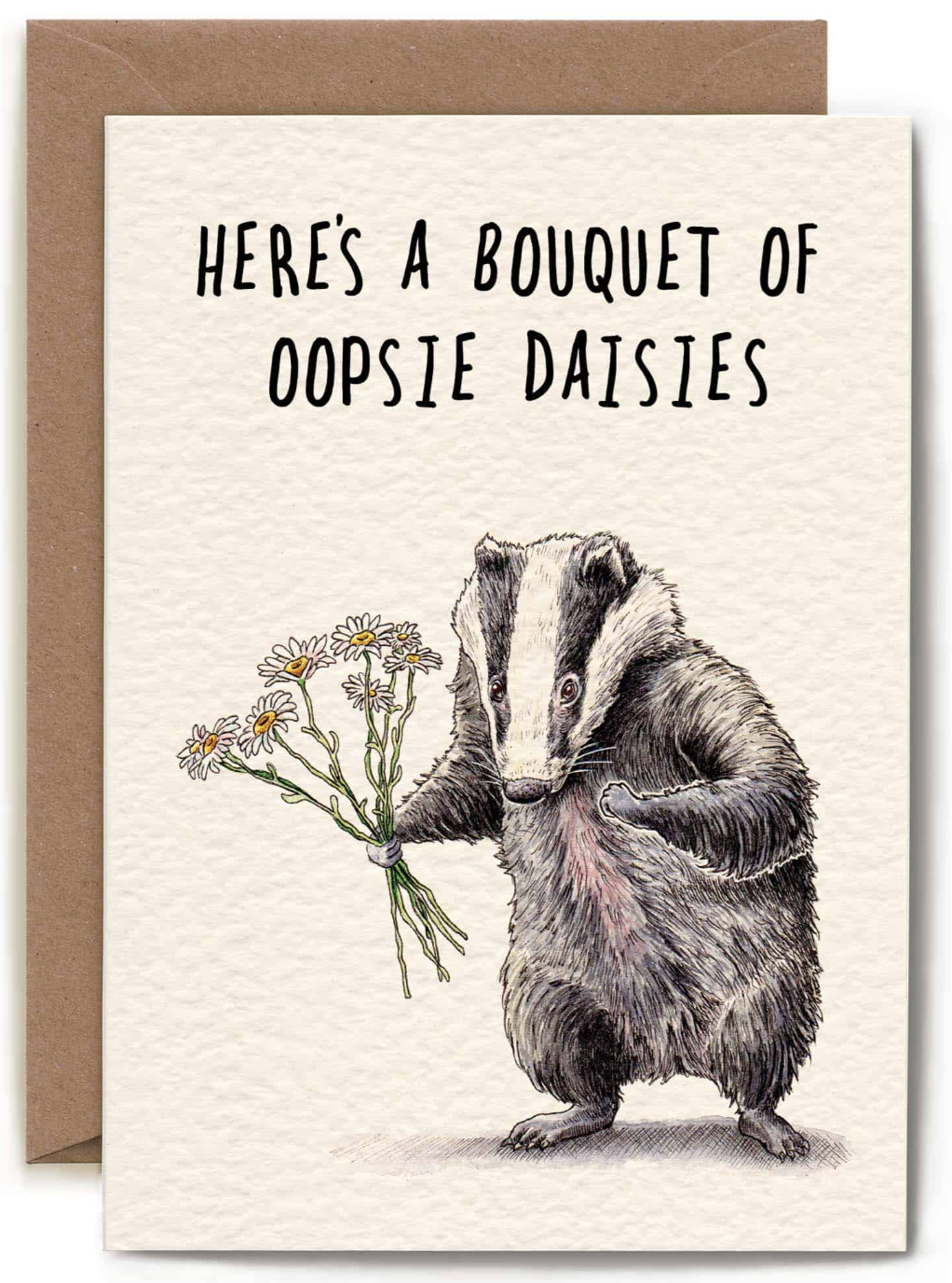 Oopsie Daisies Greetings Card