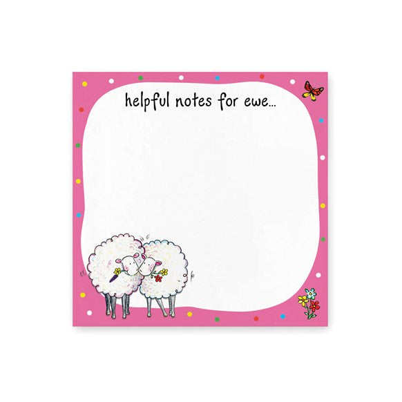 Helpful Notes For Ewe Jotter Pad