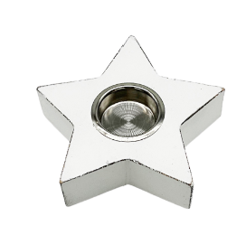 Wooden Star Tealight Holder