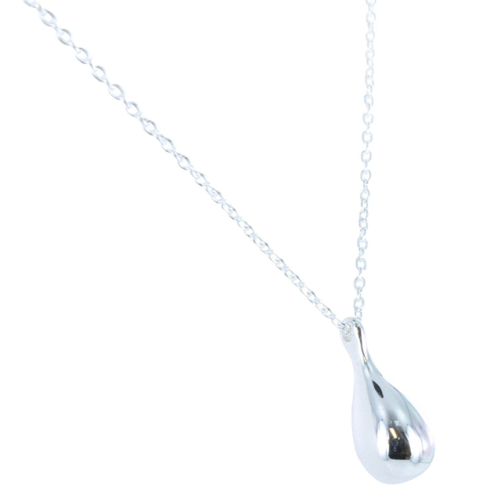 Silver Tear Drop Necklace