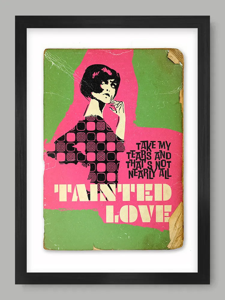Tainted Love - A3 Music Poster Print