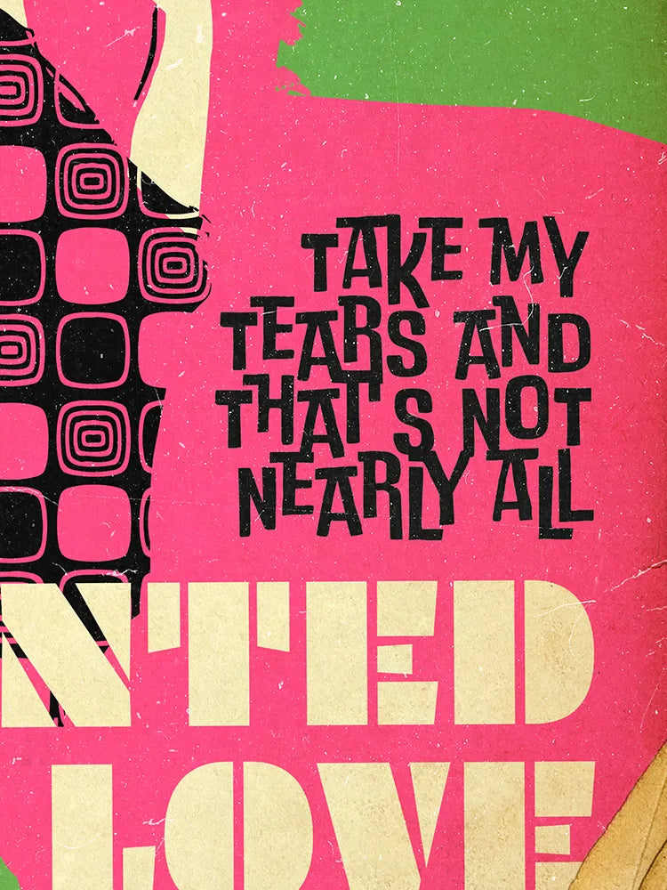Tainted Love - A3 Music Poster Print
