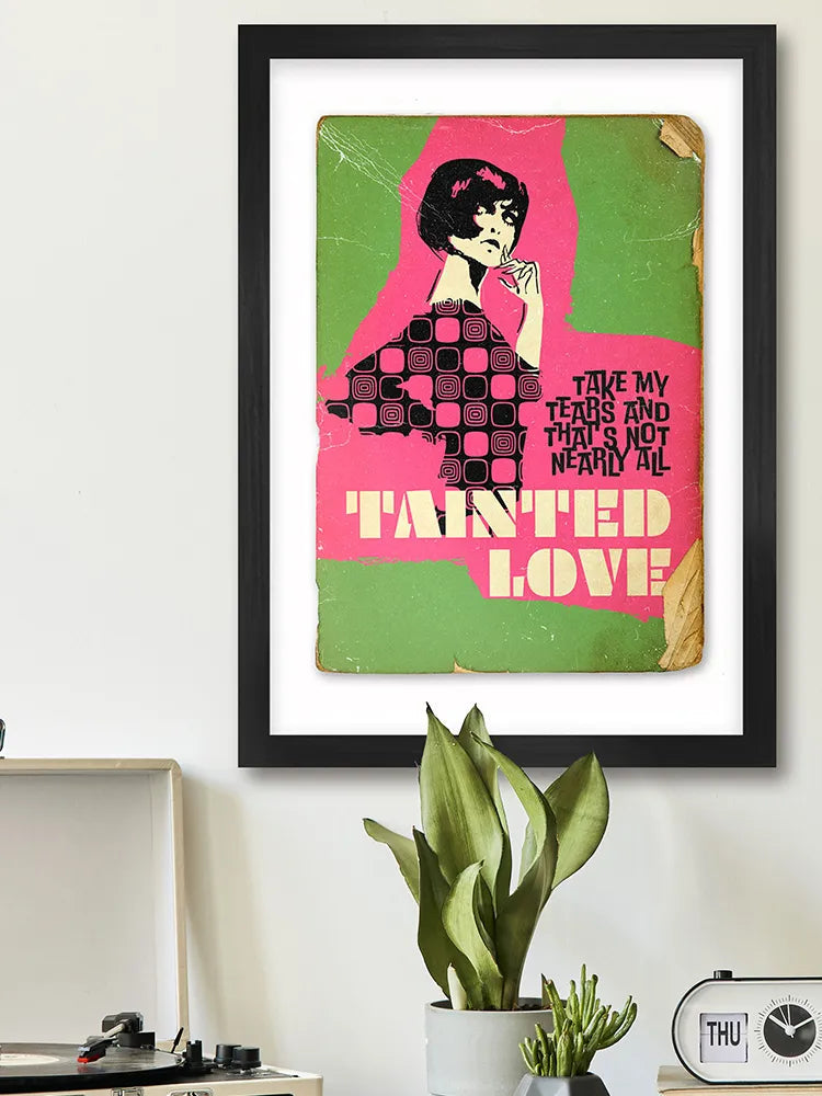 Tainted Love - A3 Music Poster Print