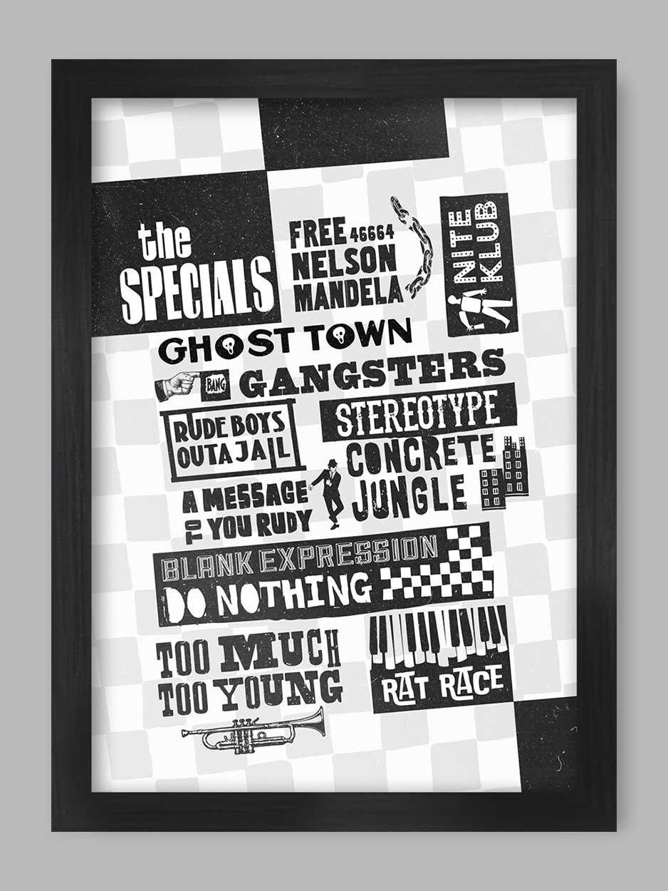 The Specials - A3 Music Poster Print