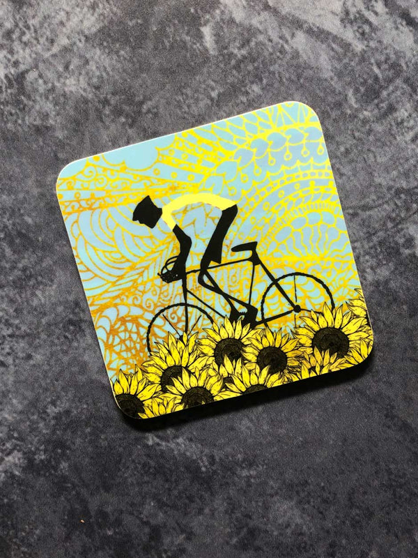 The Yellow Jersey Coaster