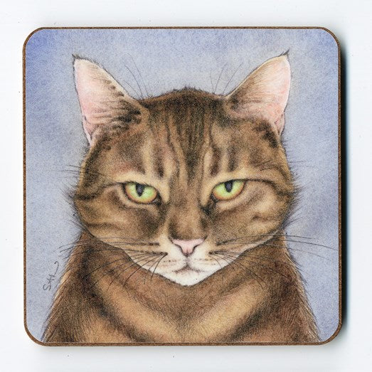 'Tiger' Cat Coaster