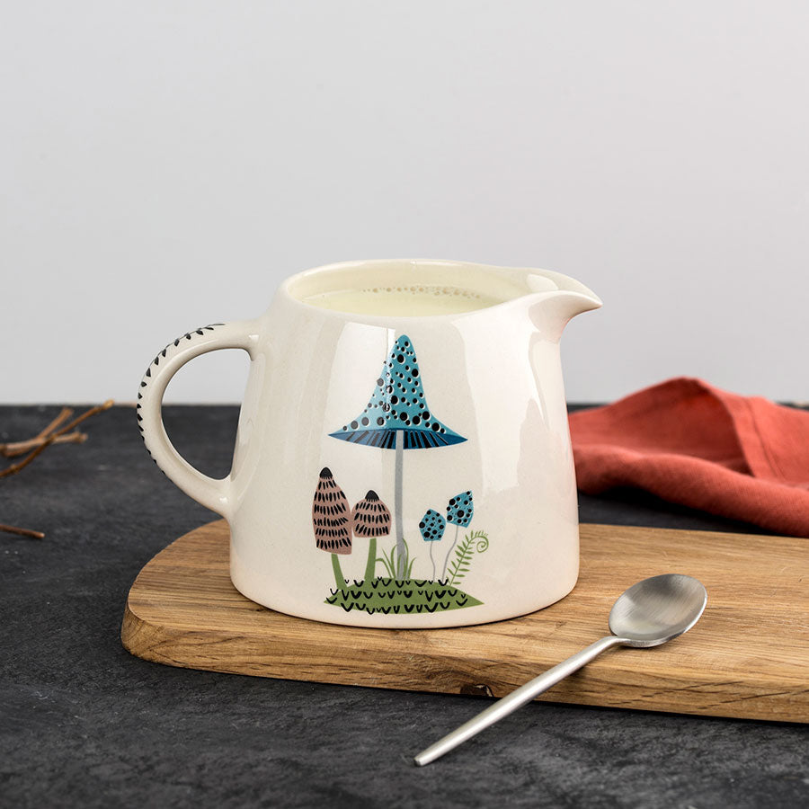 Handmade Ceramic Toadstool Milk Jug