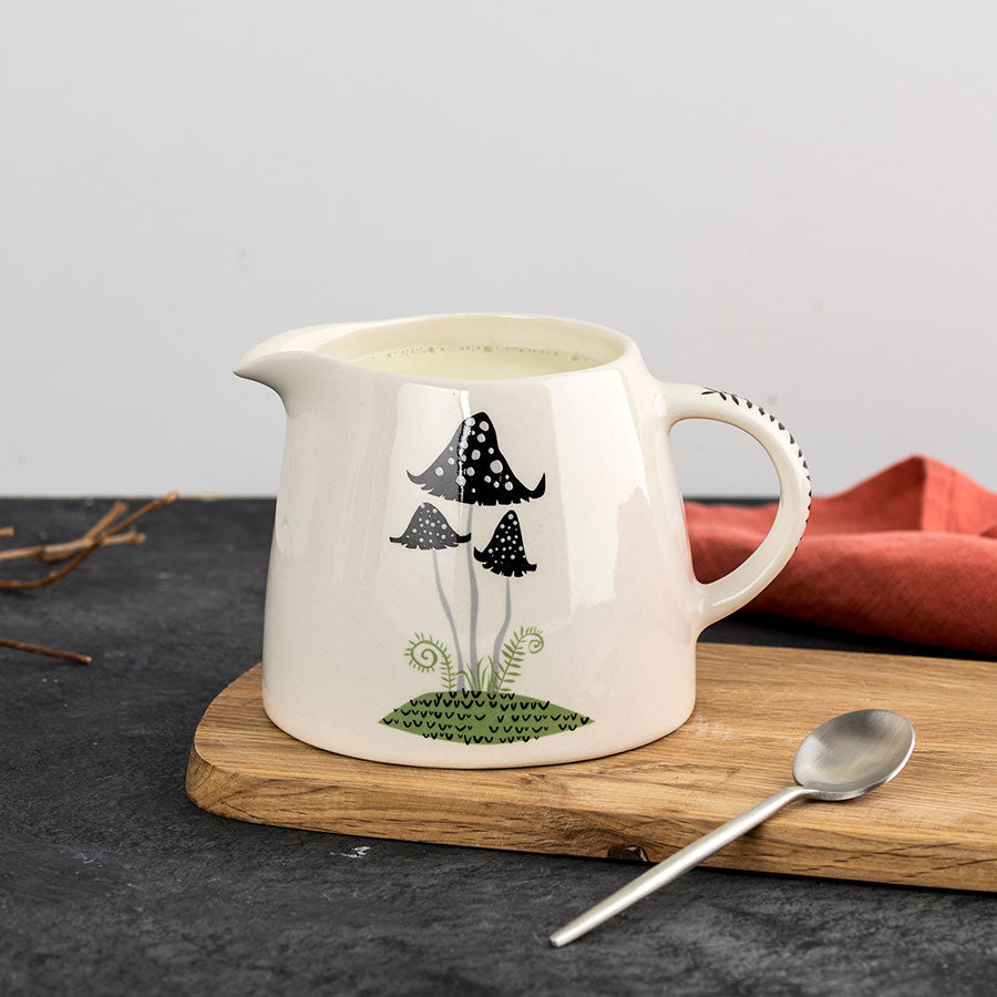 Handmade Ceramic Toadstool Milk Jug