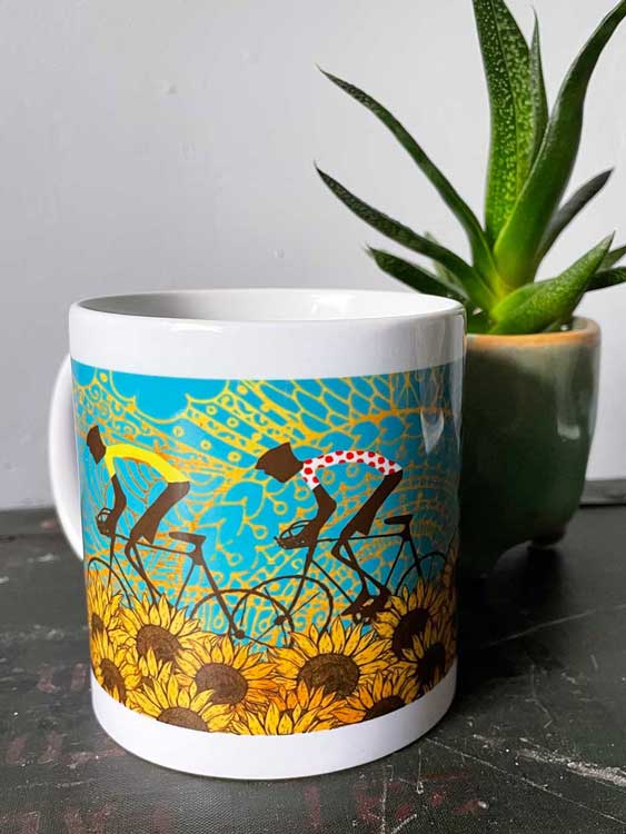 Tour de France Cycling Mug