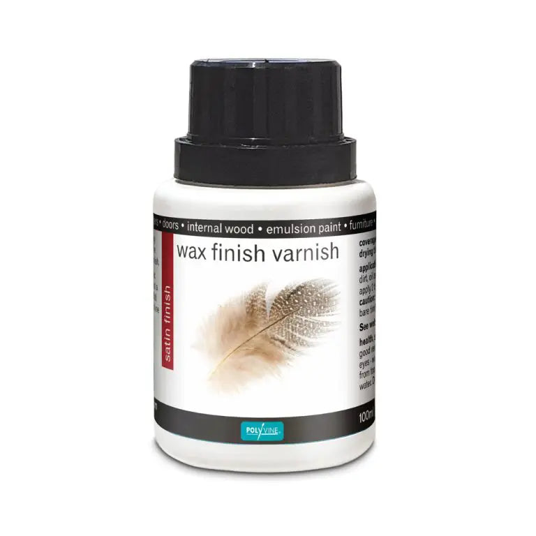 100ml Clear Wax Finish Varnish - Satin