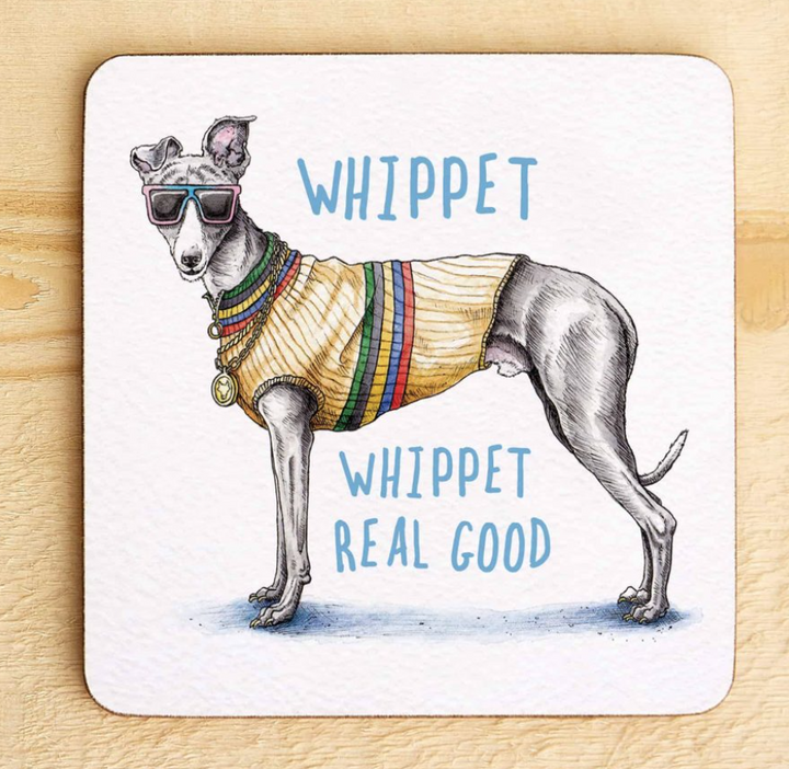 Whippet Real Good Coaster