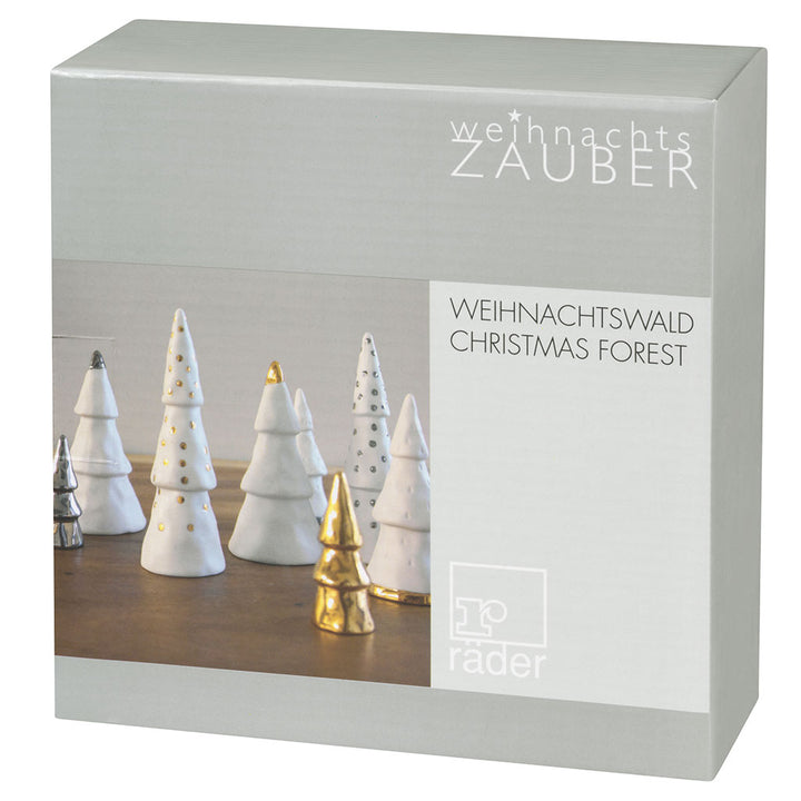 Porcelain Winter Forest - Silver