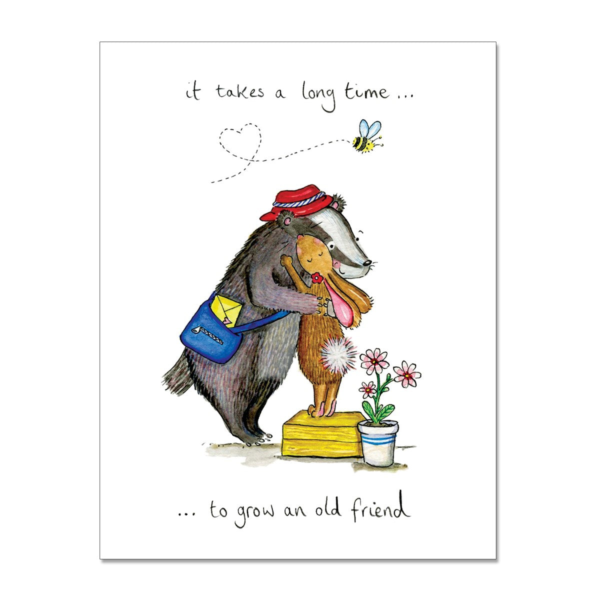 To Grow An Old Friend Greeting Card