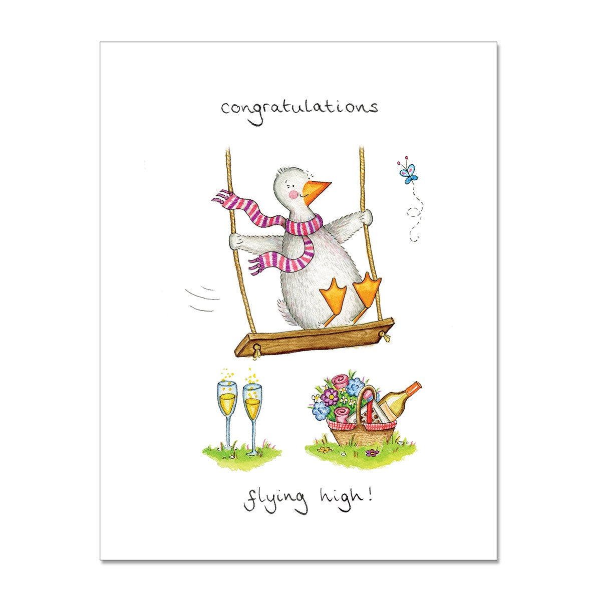 Flying High Congratulations Card