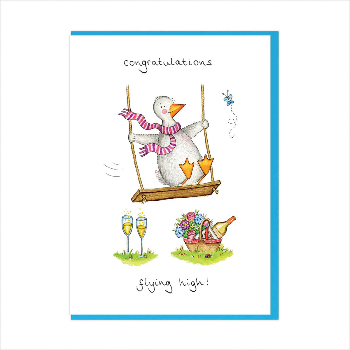Flying High Congratulations Card
