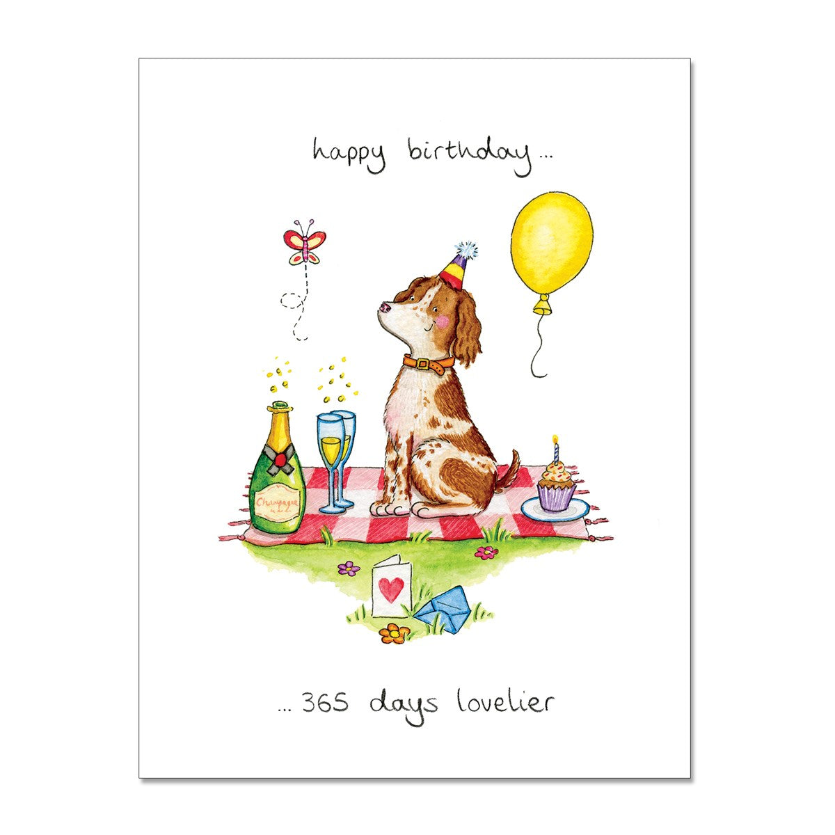 365 days Lovelier Birthday Card