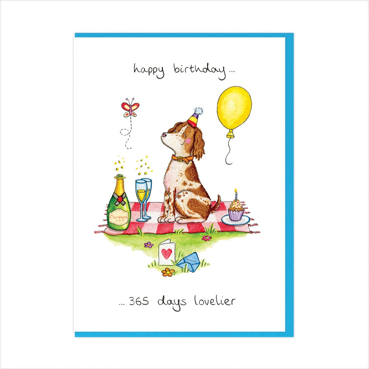 365 days Lovelier Birthday Card