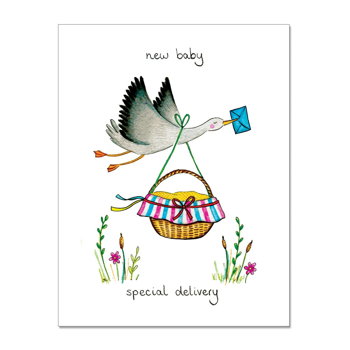 Special Delivery New Baby Card
