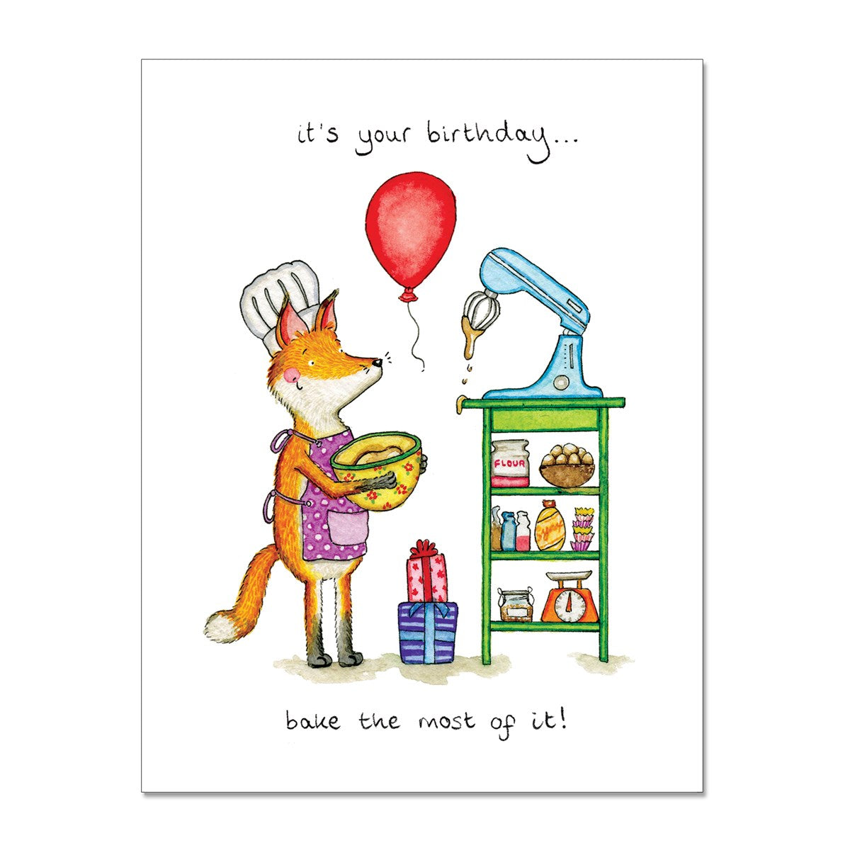 Bake The Most Of It Birthday Card