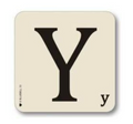Alphabet Placemat - Y
